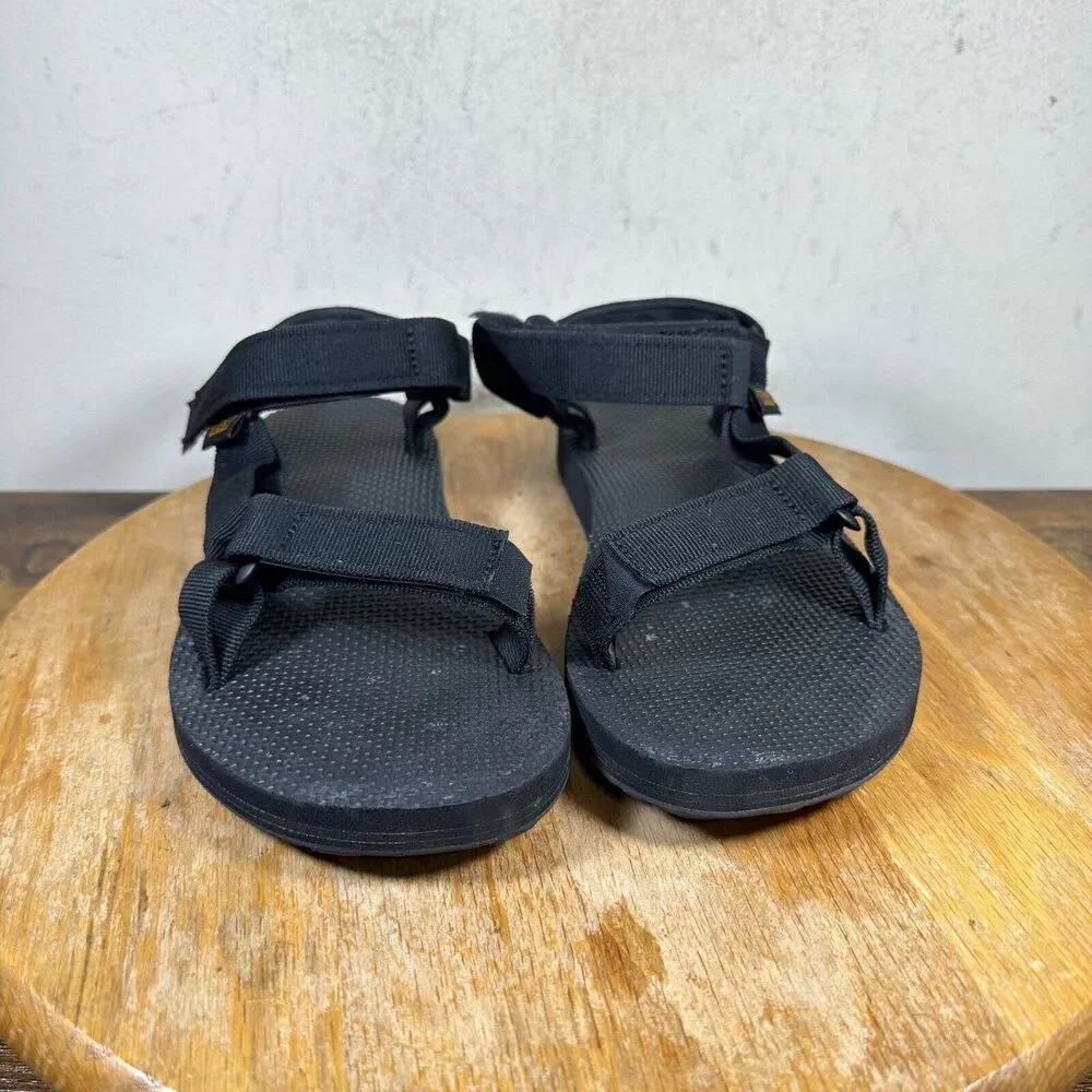 Teva Original Universal Sport‎ Women Size 8 Black Trail Sandals Shoes 1003987